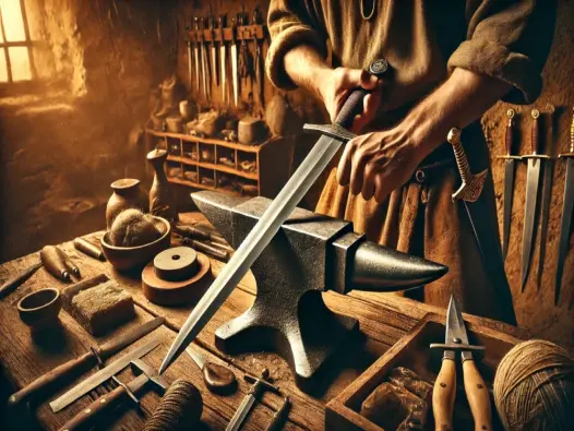 Khám phá công nghệ chế tác vũ khí thời Trung Cổ độc đáo