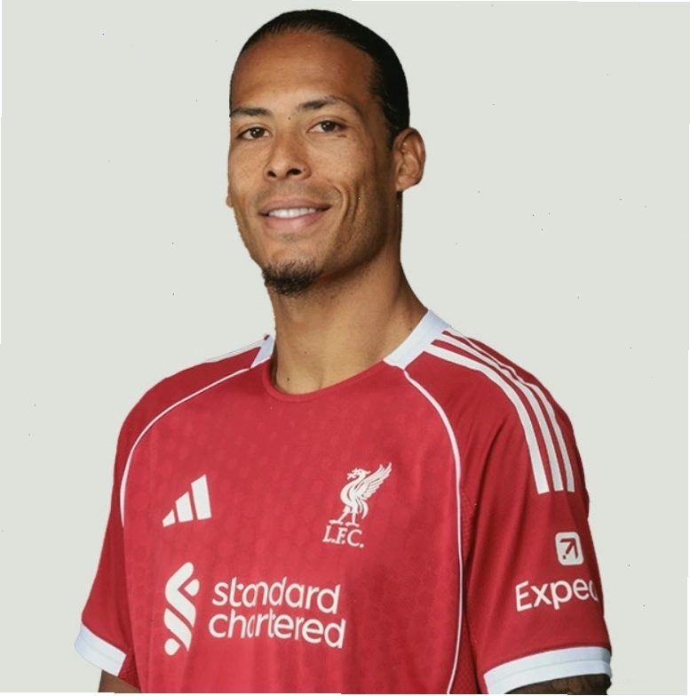 Virgil van Dijk trong m&agrave;u &aacute;o Liverpool