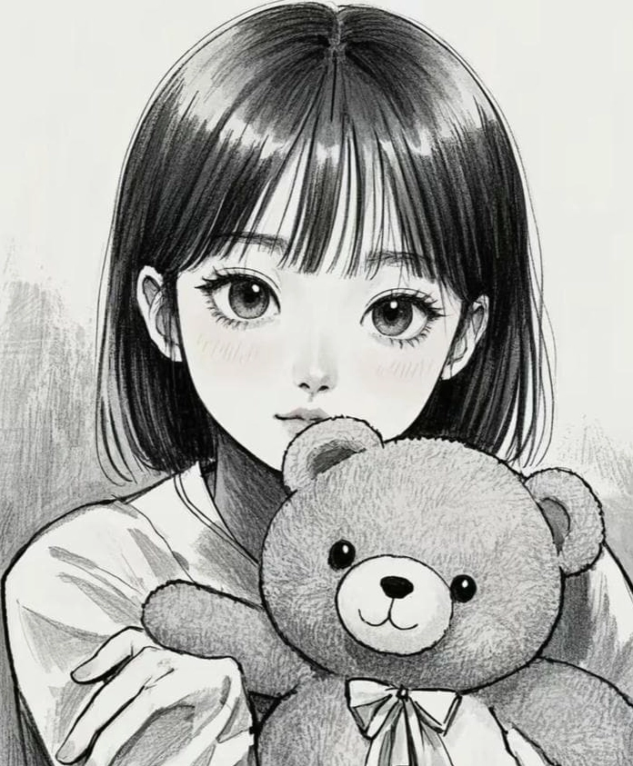 130+ Avatar Anime Nữ Đen Trắng Buồn Lạnh Lùng Cho Phong Cách Trầm Tĩnh