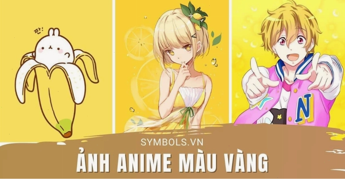 Ảnh anime màu vàng