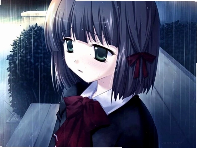 Ảnh anime nữ buồn khóc làm xao xuyến lòng người