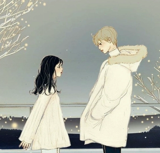 Ảnh cặp đôi đẹp với phong cách anime