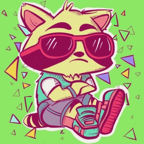 Ảnh cool avatar chú gấu trúc đeo khăn
