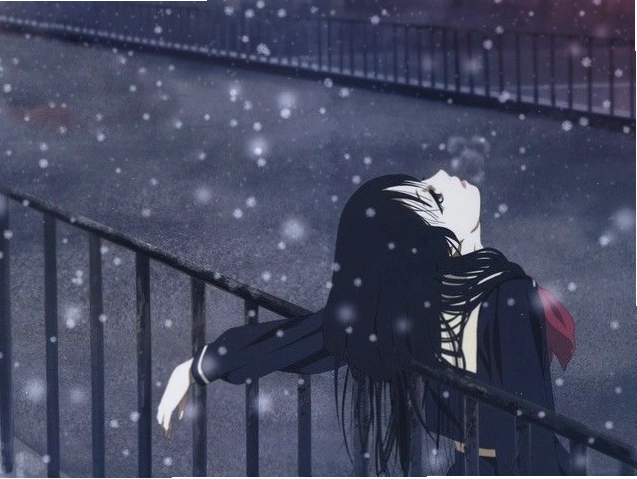 Ảnh đại diện anime nữ buồn với phong cách nghệ thuật độc đáo
