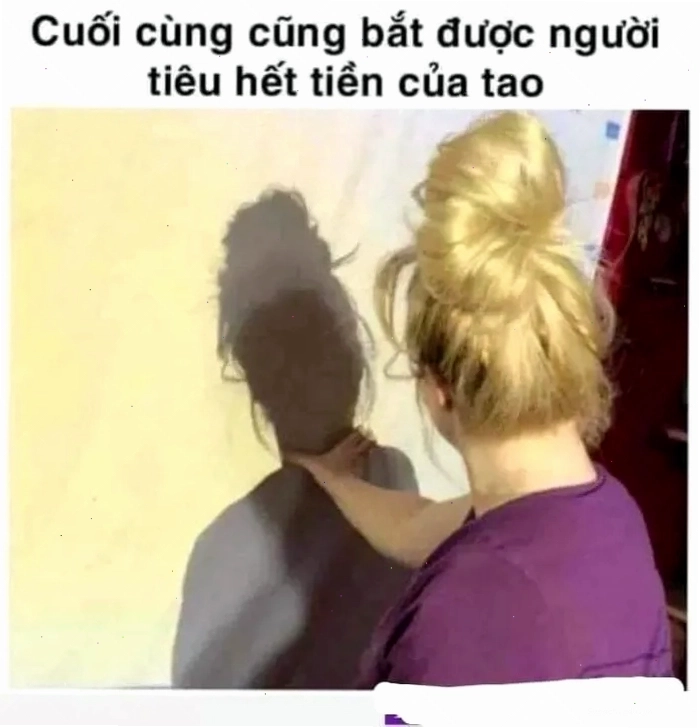 Ảnh meme bóp cổ với biểu cảm troll
