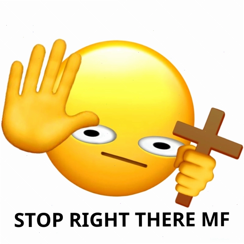 Ảnh meme cầm thánh giá