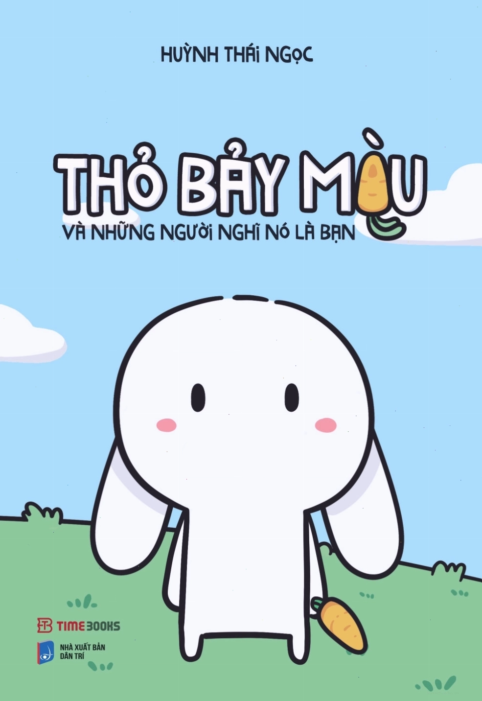 Ảnh thỏ bảy màu chế hài hước