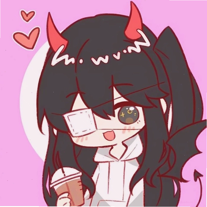 Avatar ác quỷ anime nam chibi ngầu lòi