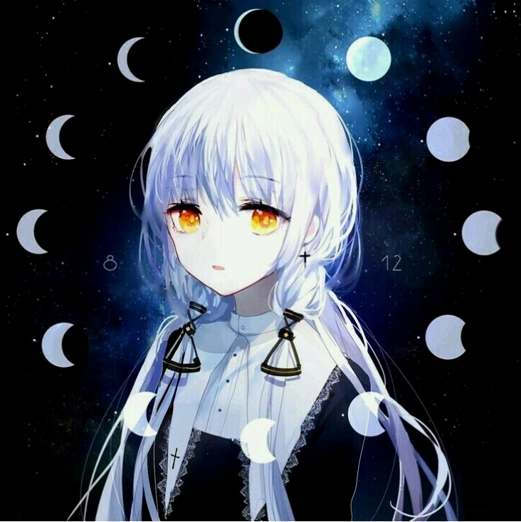 Avatar anime nam ngầu với mái tóc đen và biểu cảm bí ẩn
