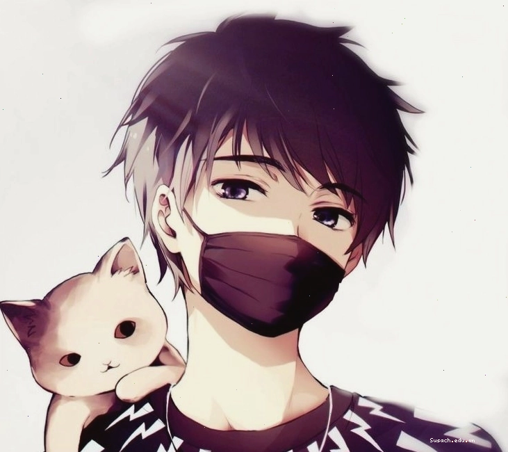 Avatar anime nam ngầu với trang phục chiến binh