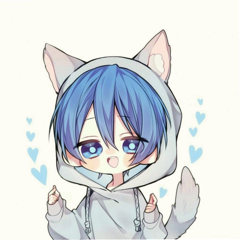 Avatar anime nam với hiệu ứng ánh sáng lung linh