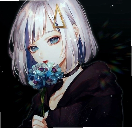 Avatar anime nam với phong cách chiến binh mạnh mẽ
