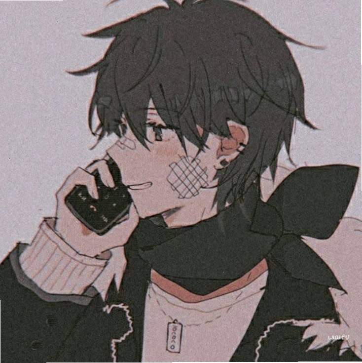 Avatar anime nữ cute đeo kính dễ thương