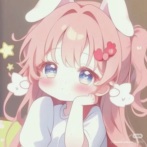 Avatar anime nữ cute với tông pastel nhẹ giúp hồ sơ cá nhân trở nên trong trẻo hơn.