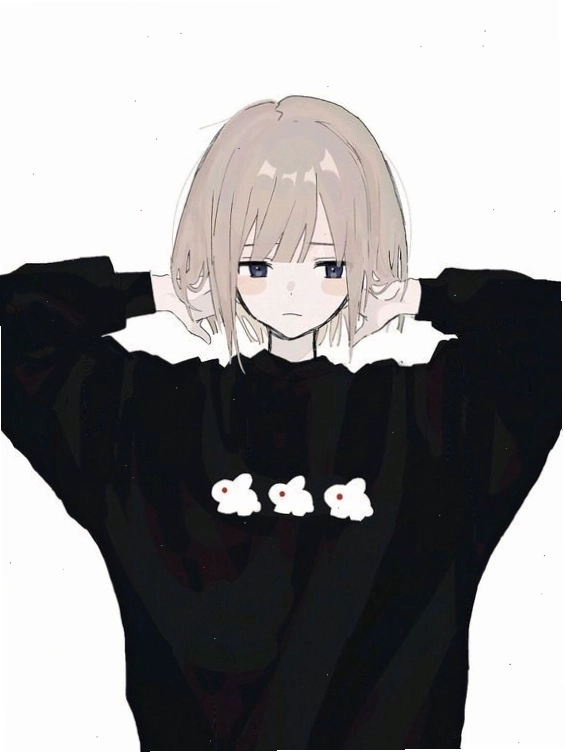 Avatar anime nữ tóc ngắn dễ thương