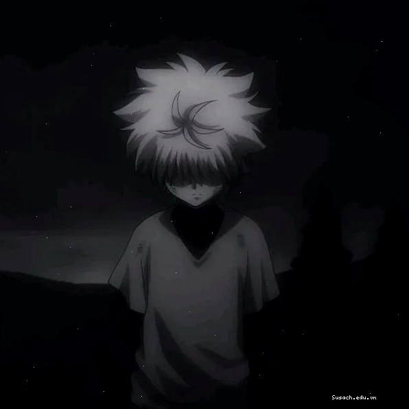 Avatar buồn anime nam ánh mắt xa xăm