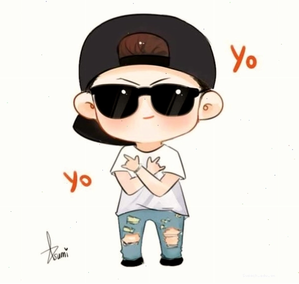 Avatar chibi nam cute lạnh lùng