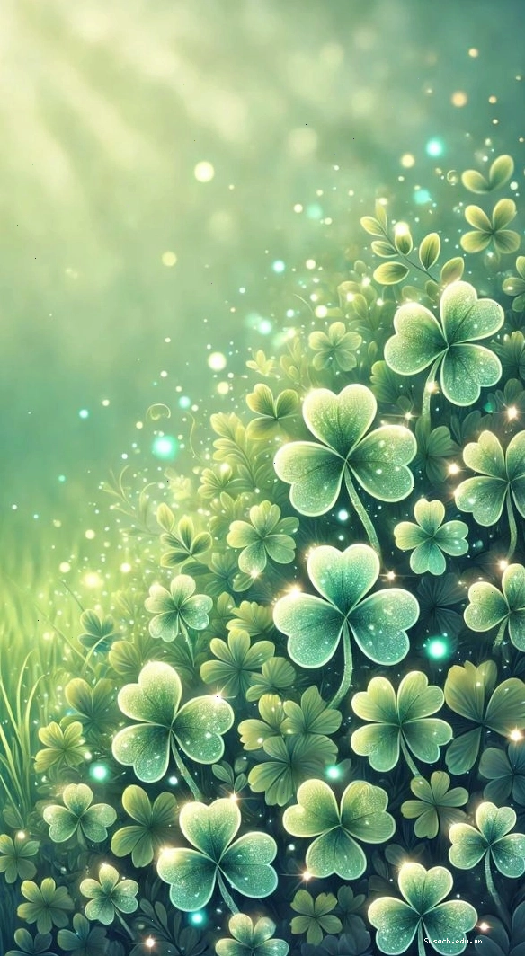 Avatar cỏ 4 lá cute cho điện thoại