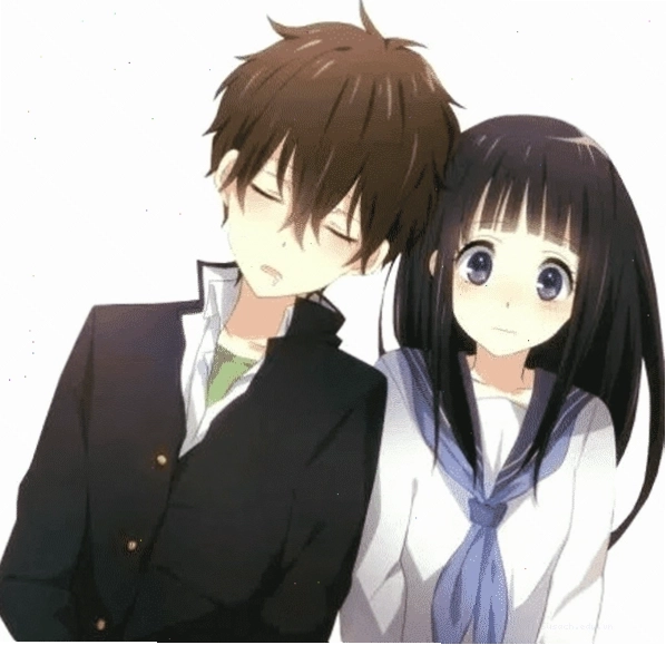 Avatar đôi anime siêu đáng yêu ngộ nghĩnh