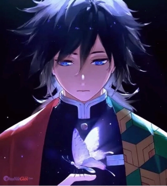 Avatar gái anime dễ thương với đôi mắt to tròn
