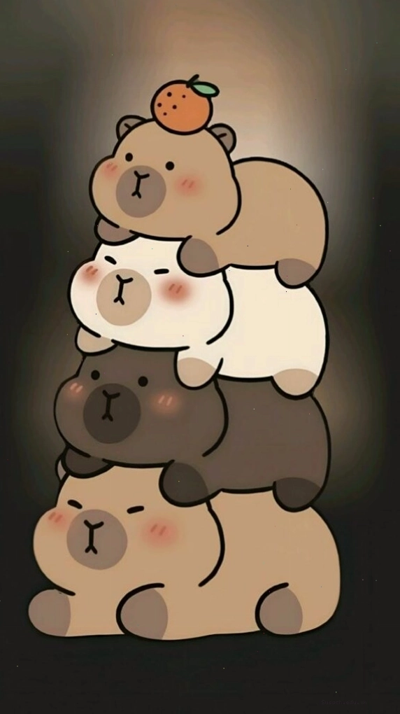 Avatar hài hước Capybara chồng chất