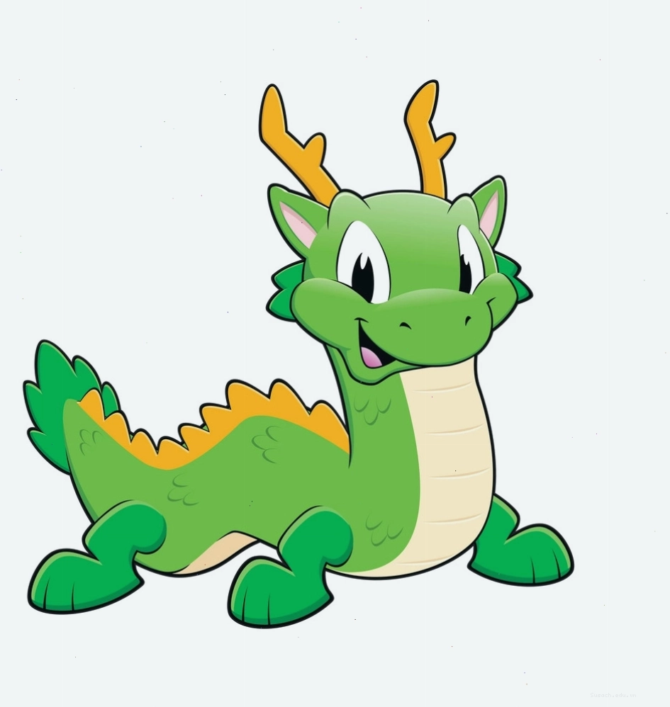 Avatar rồng chibi cute màu hồng dễ thương