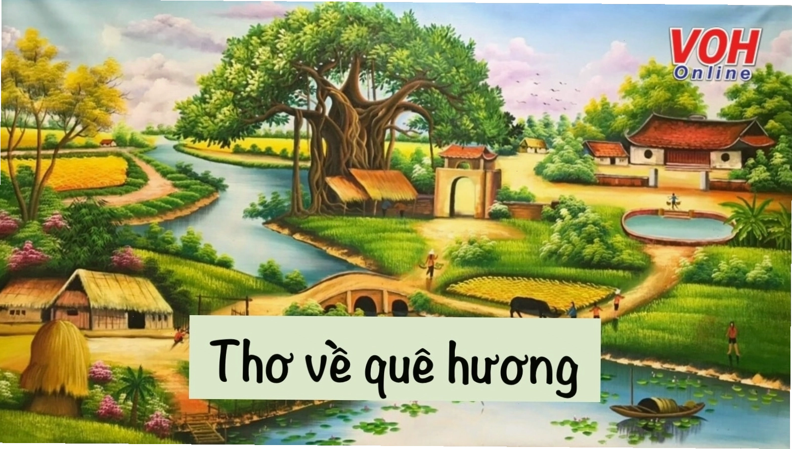 Bài thơ lục bát về quê hương
