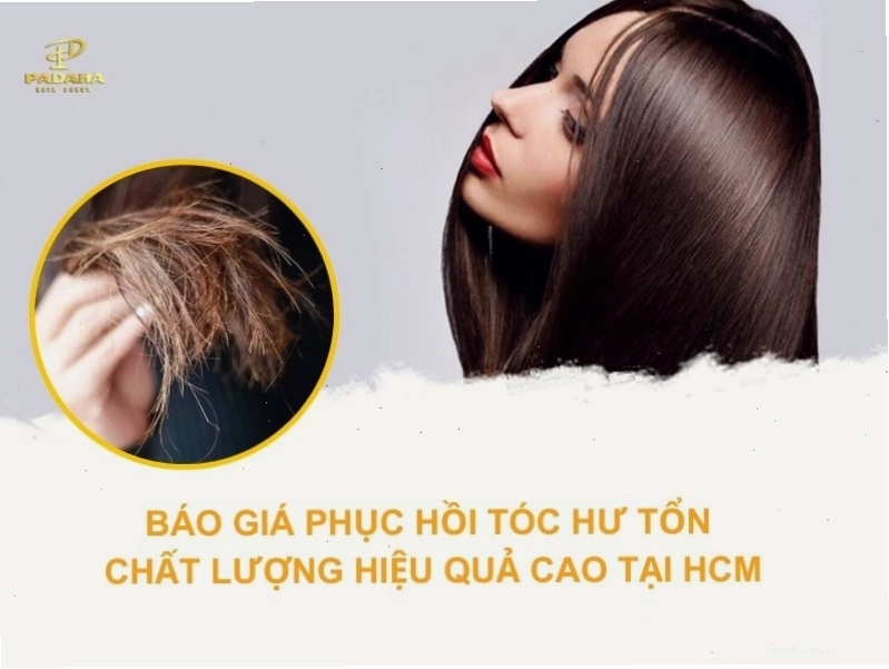 Bảng giá phục hồi tóc tại các salon uy tín ở TPHCM