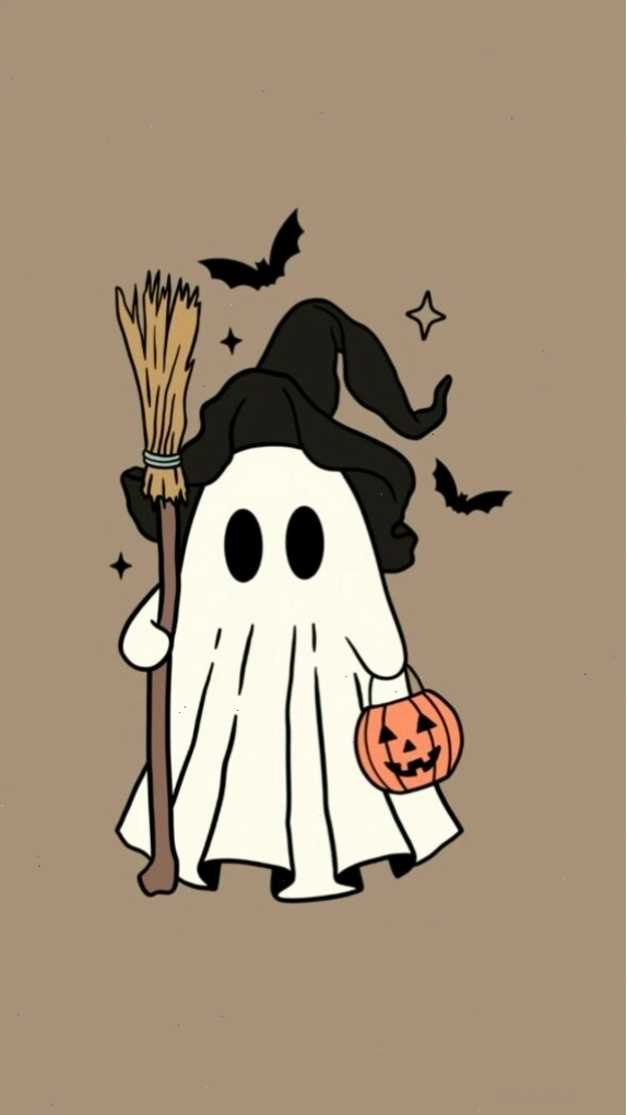 Bé ma vô tri hóa trang Halloween cầm bí ngô, tạo hình ảnh ngộ nghĩnh