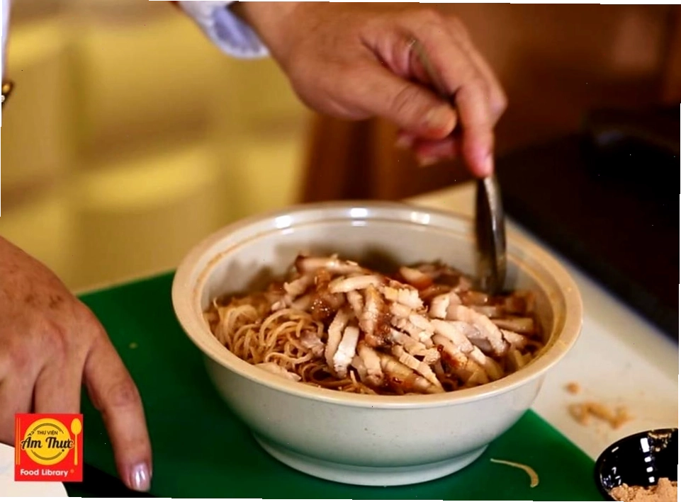 Bì heo trộn thính thơm lừng hấp dẫn