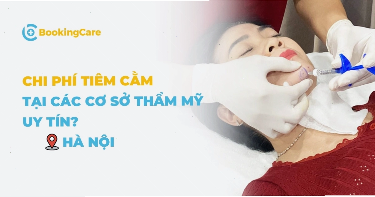 Biểu đồ minh họa giá tiêm cằm theo cc