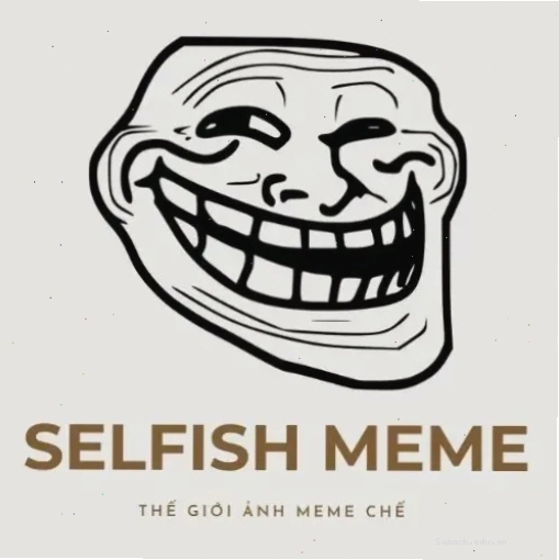 Biểu tượng Selfish Meme liên quan đến meme lau nước mắt