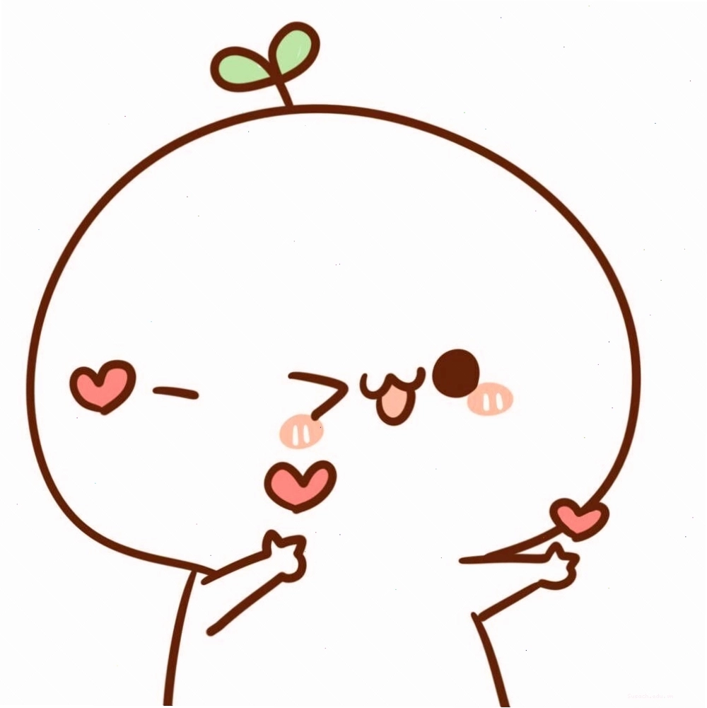 Bộ sưu tập sticker hình cô gái dễ thương