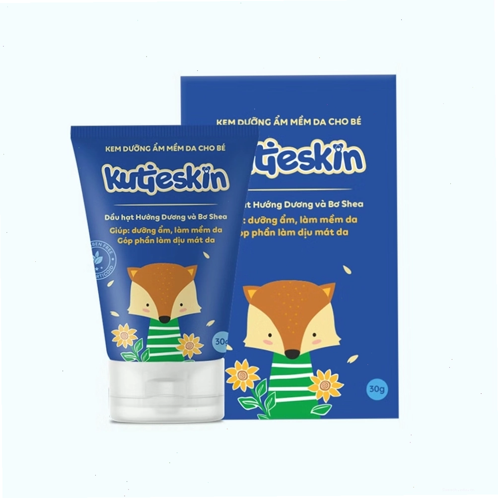 Các sản phẩm chăm sóc da cho bé từ thương hiệu Kutieskin