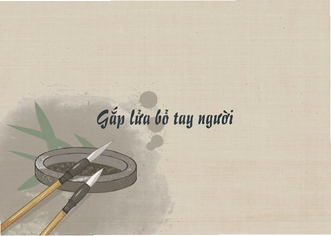 Cảnh học tập chăm chỉ của học sinh