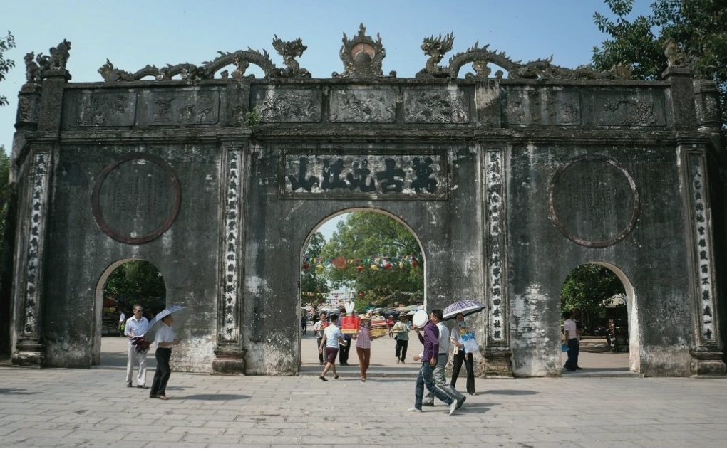 Cảnh quan thanh tịnh tại Khu di tích lịch sử Côn Sơn Kiếp Bạc