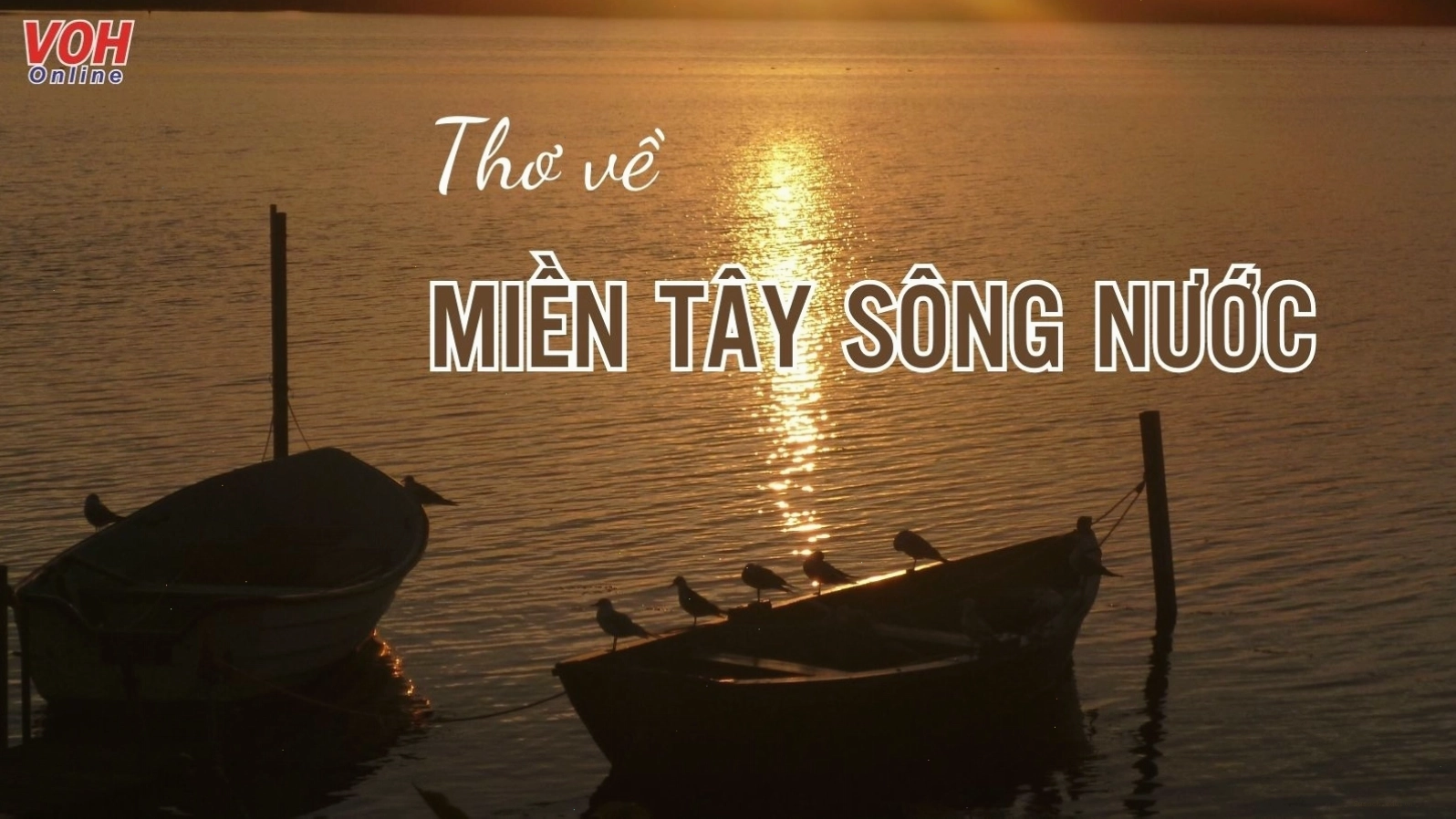 Cảnh sông nước miền Tây Nam Bộ