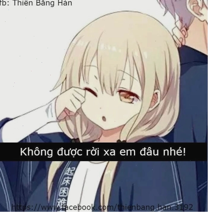 Cặp avatar anime với cô gái và chàng trai