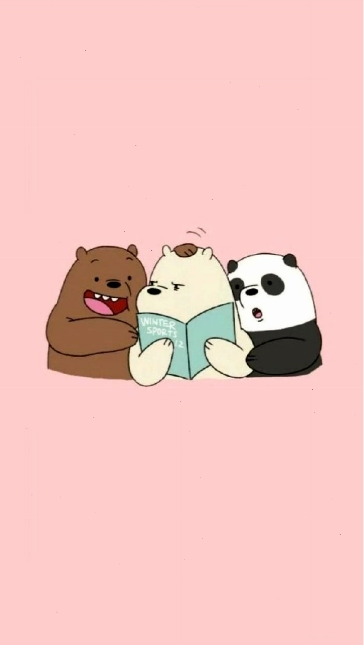 Cặp đôi avatar gấu trắng dễ thương thể hiện tình cảm