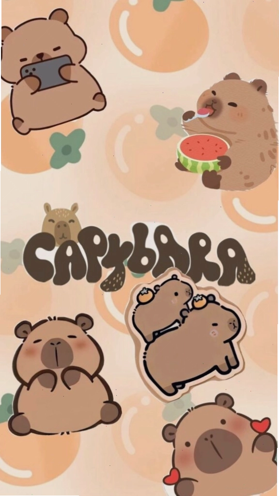 Capybara lạc giữa vườn cam, vẻ mặt ngơ ngác thể hiện sự vô tri