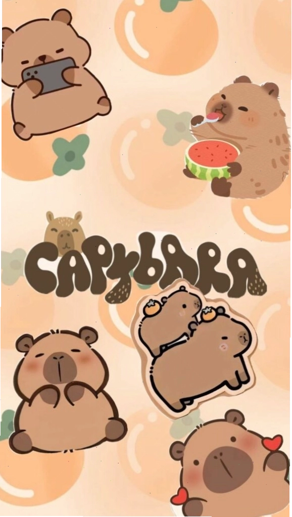 Capybara lạc giữa vườn cam với vẻ mặt ngơ ngác, đáng yêu
