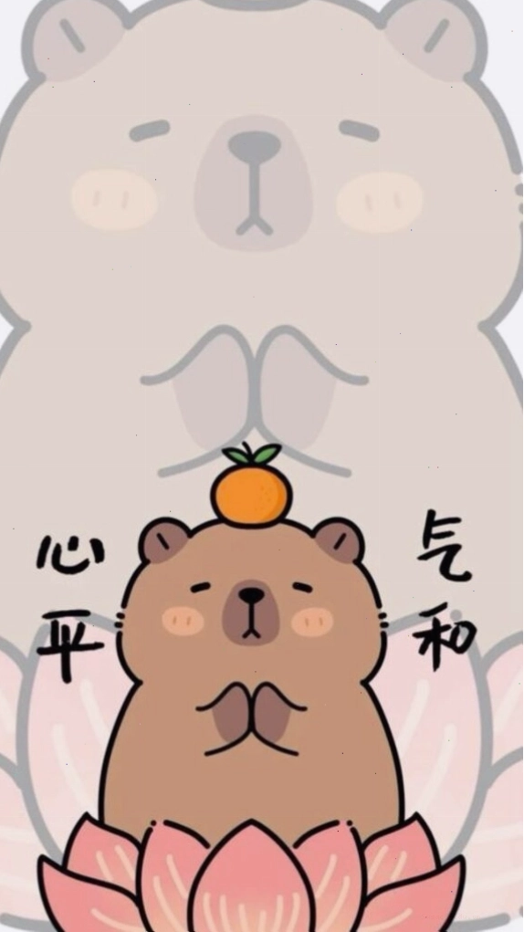 Capybara ngồi thiền, giác ngộ sự vô tri đỉnh cao
