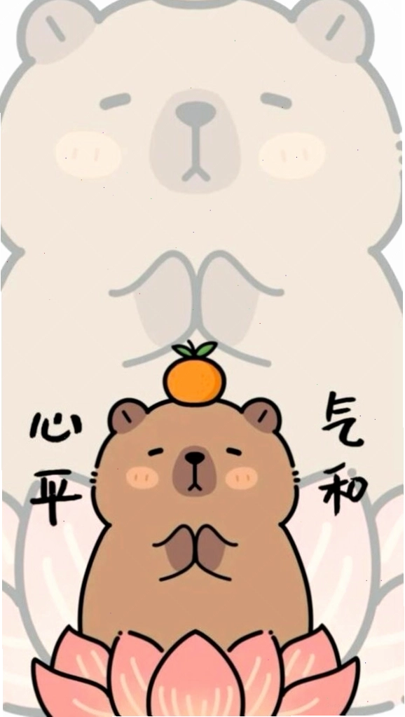 Capybara ngồi thiền, giác ngộ sự vô tri đỉnh cao