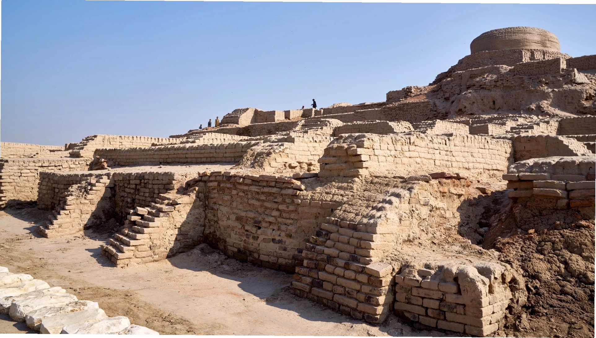 Cấu trúc Đền thờ Stupa cổ đại của nền văn minh lưu vực sông Ấn