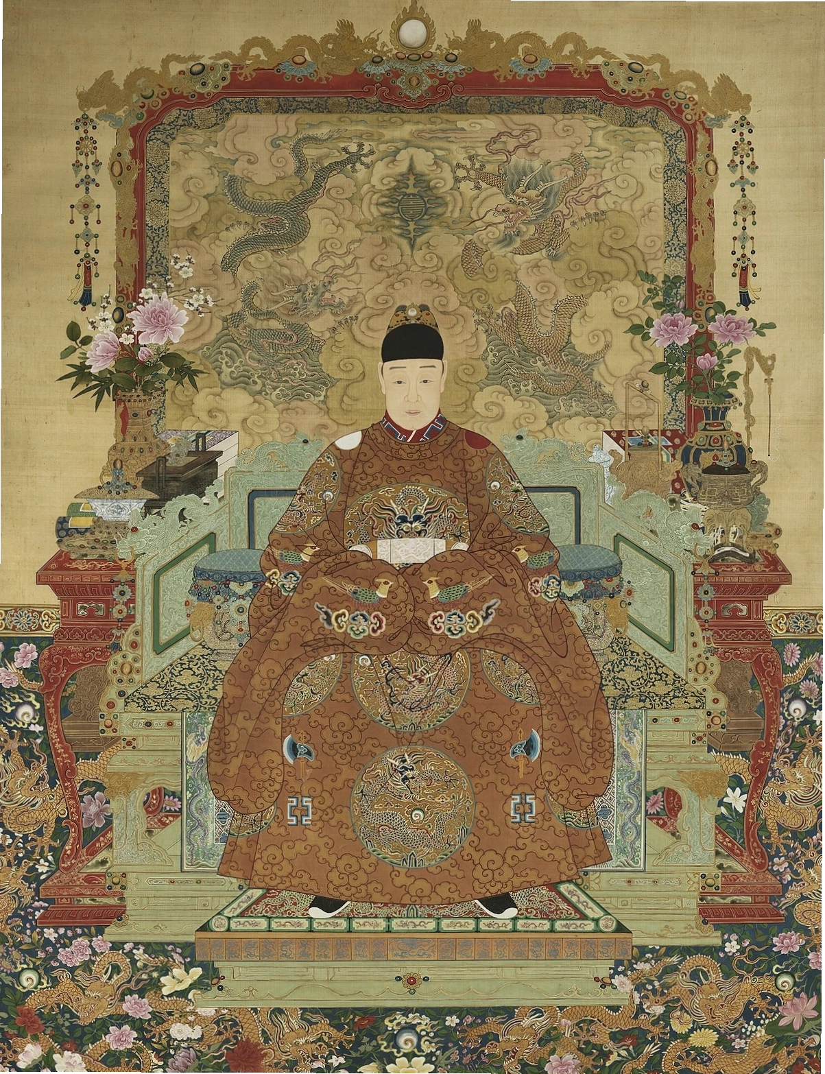 Chân dung hoàng đế Sùng Trinh
