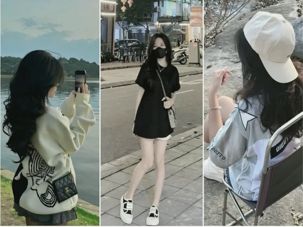 Cô gái lớp 8 xinh xắn, khoe vẻ đẹp năng động và hồn nhiên