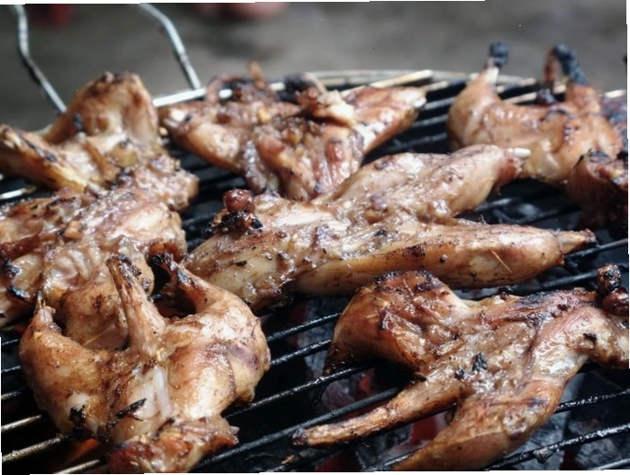 Đặc sản chuột đồng nướng tại Xẻo Quýt