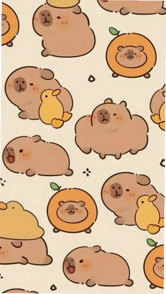 Đàn Capybara và vịt vàng tạo nên bức ảnh đôi vô tri đầy ngộ nghĩnh