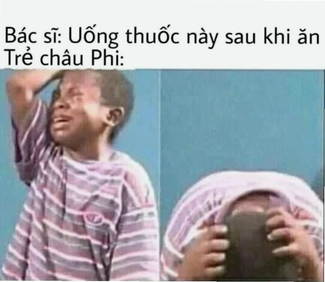 Dark meme trên internet với nội dung dí dỏm