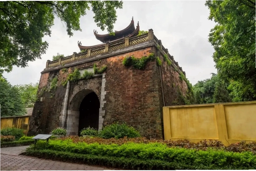Di tích Cửa Bắc cổng thành duy nhất còn sót lại của Thành Hà Nội